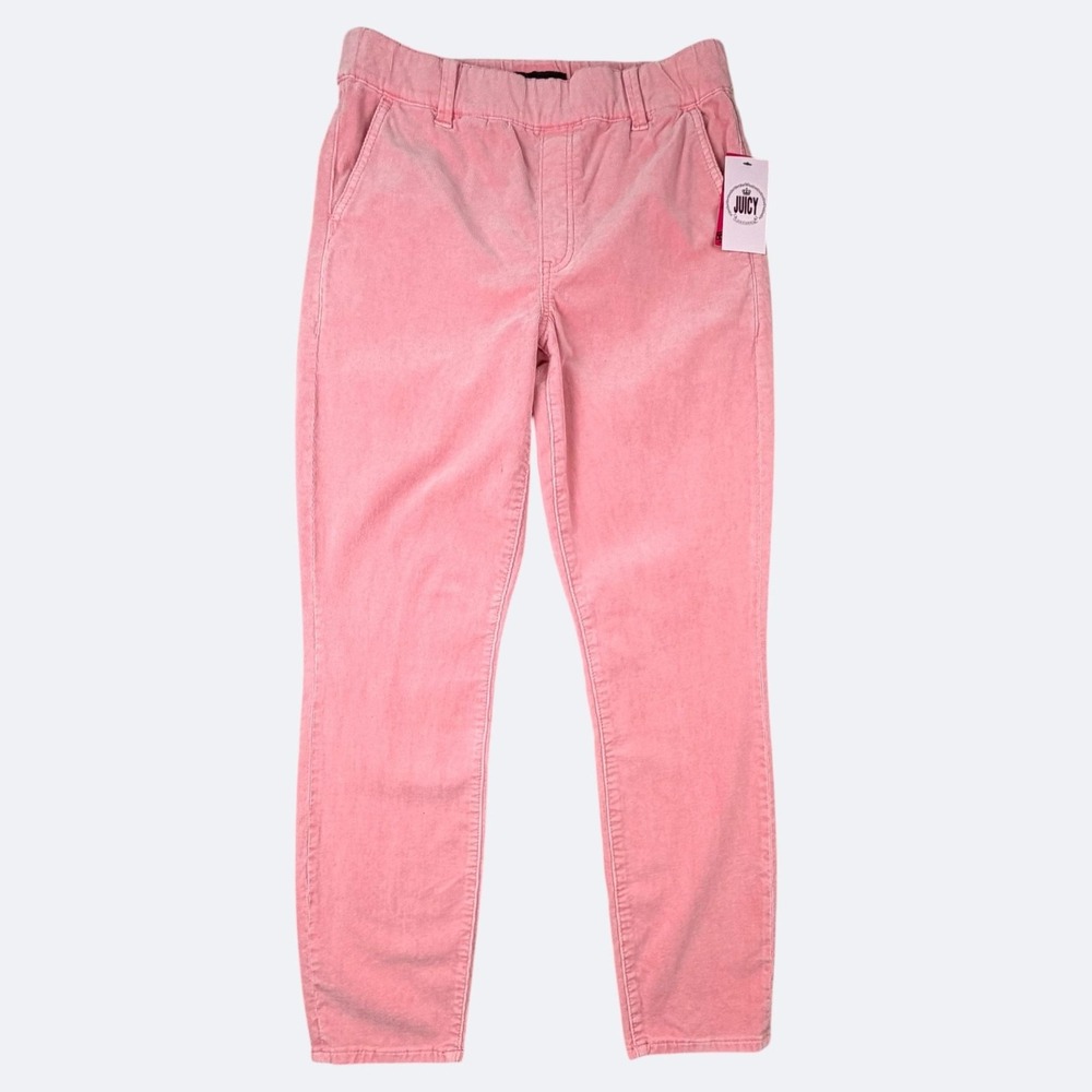Juicy By Juicy Couture Jeans Womens 10 Pink California Skinny Corduroy Stretch